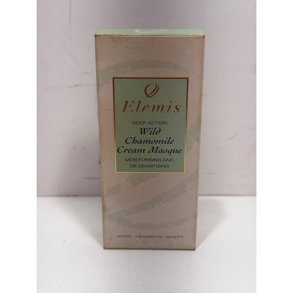 Elemis‎ Deep Action Wild Chamomile Cream Masque Moisturising 1.7oz New vintage